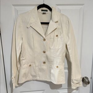 Vintage Ralph Lauren Off-White Blazer